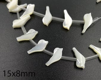 Beads Launa Shell Fetish Birds 20-28mm