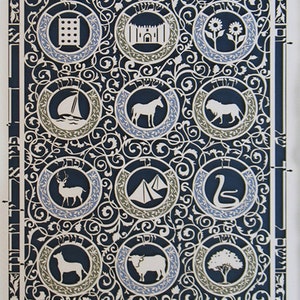 Judaica Wall Art, Jewish Home Decor, 12 Tribes Paper Cut, Berkat HaKohanim, Jewish Wedding Gift, New Home Gifts, The Priestly Blessing