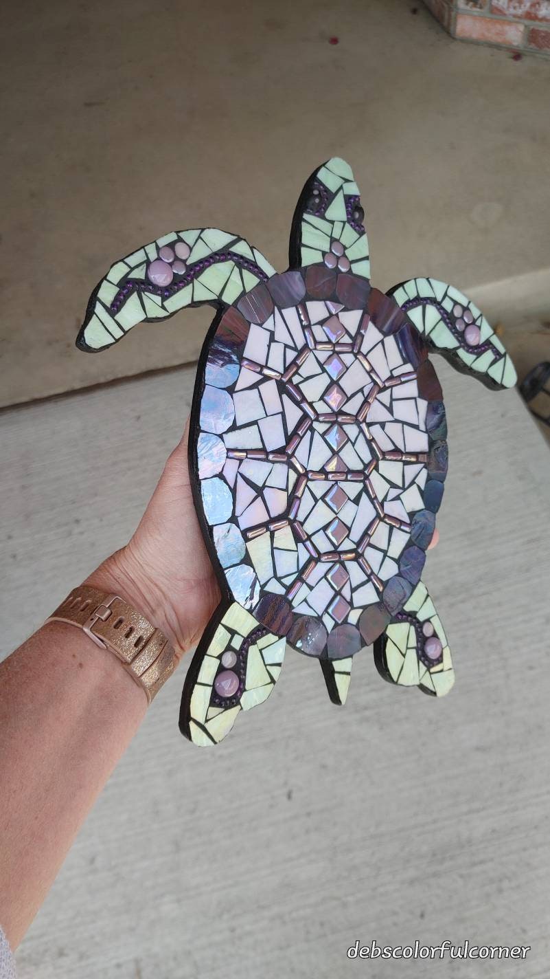 Turtle Mosaic Kit, Craft Kit, DIY Kit for Adults, Craft Kit for Kids, Kid-friendly  Craft, DIY Project, DIY Mosaic Kit, Mosaic Art 