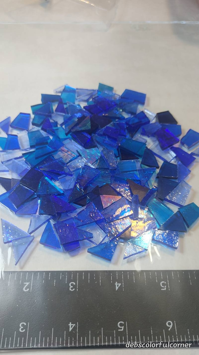 125 Pieces of CATHEDRAL Stained Glass Pieces Hand Cut Etsy