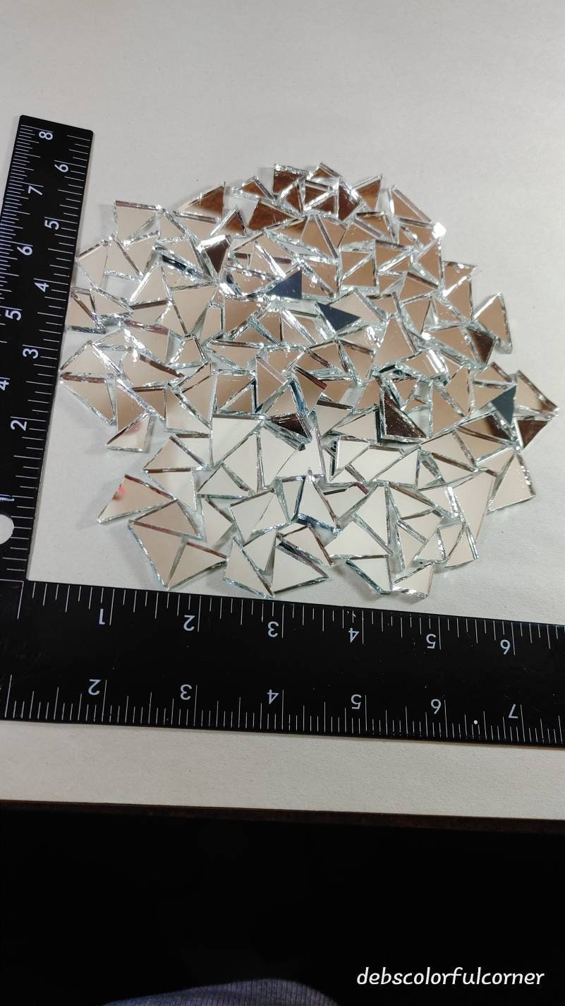 Bulk triangle mirror pieces for sale _00173 for shows and events