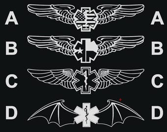 Naamplaatje vluchtdokter/verpleegkundige