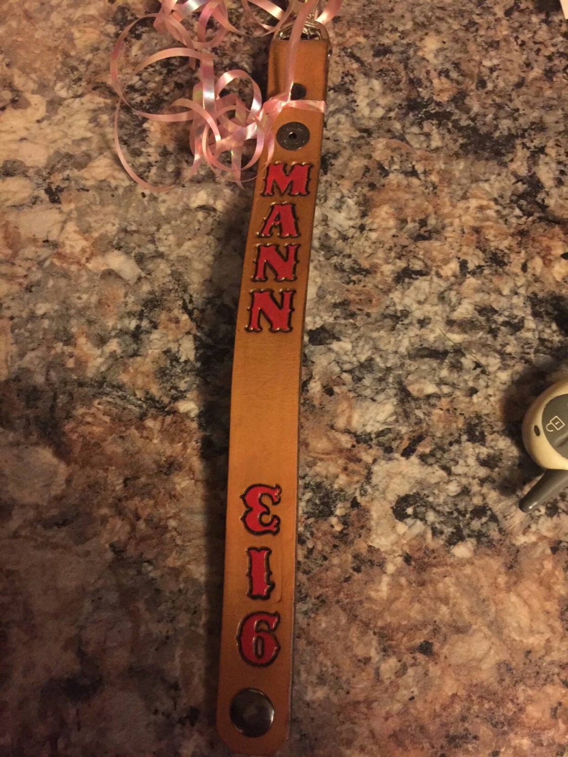FireFighter Custom Leather Glove Strap (2015)
