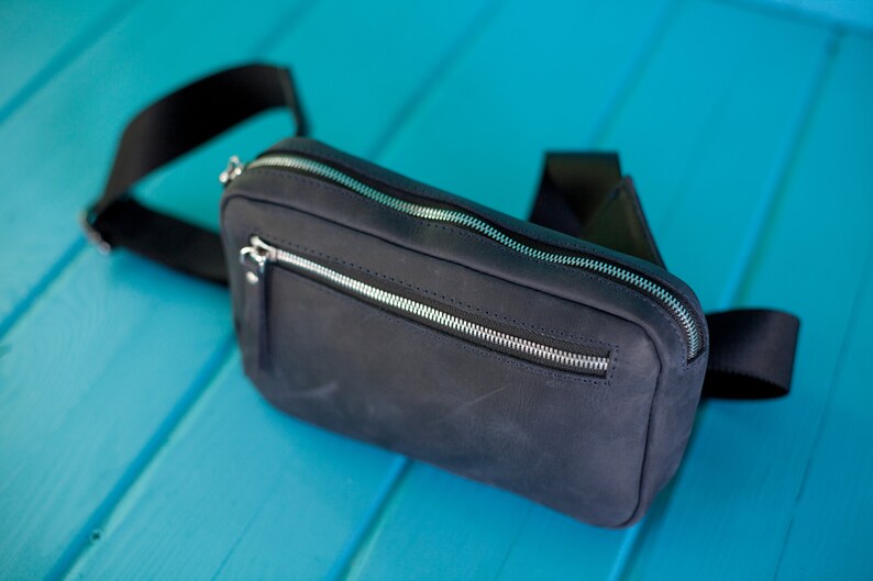 Leather Fanny Pack Fanny Pack Belt Bag Hip Bag Bum Bag Etsy