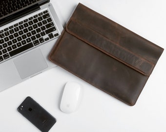 Custom Macbook Case, Leather Laptop Case, Laptop Case Monogram, Macbook Leather Case, Laptop Case Name, Laptop Leather Case