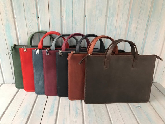 Laptop Case Leather Macbook Sleeve 