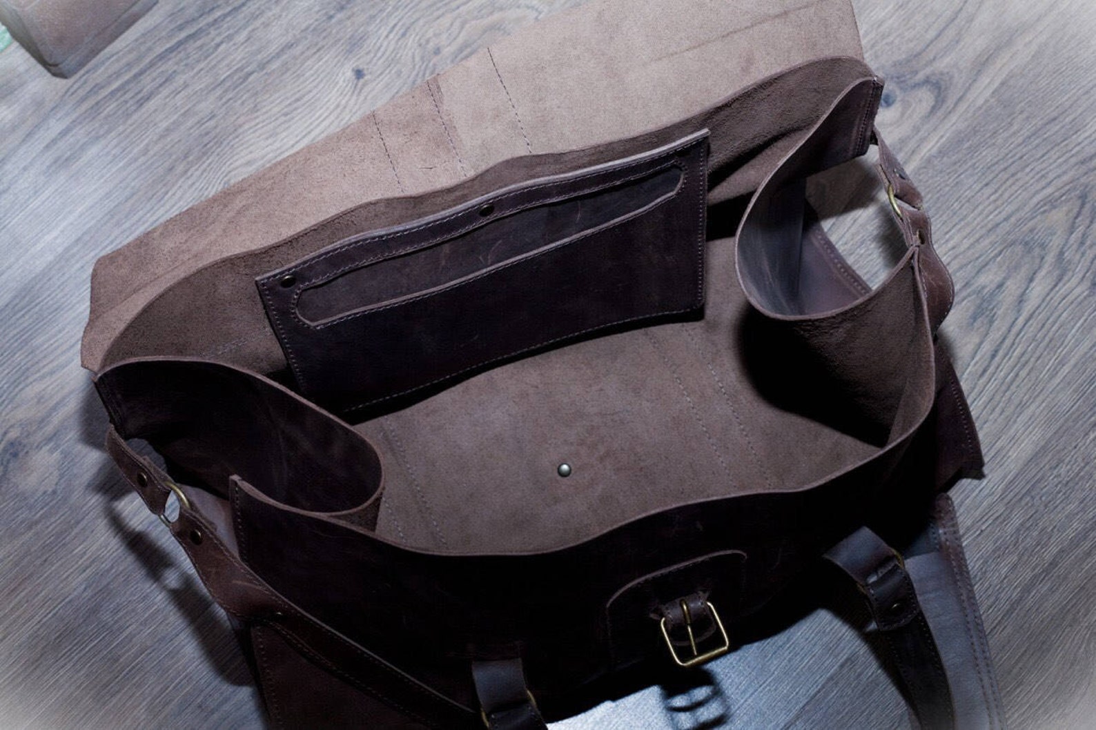 Leather Duffle Bag Leather Travel Bag Leather Gym Bag Etsy