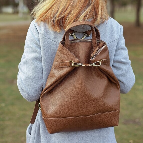 Women's Leather Bag Leather Handbag Leather Shoulder Etsy