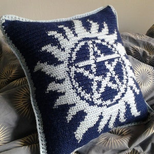 Supernatural Tattoo Pillow Pattern