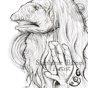 The Mystic Prints/Cards - Dark Crystal Fan Art - Available in A5 and A6 size