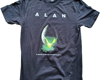 Alan - In Space, No One Can Hear You In Space Short-Sleeve Unisex T-Shirt