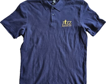 Jazz Addicts Embroidered Polo Shirt