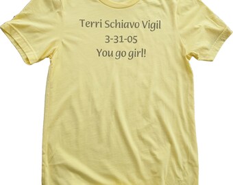 Terri Schiavo Vigil Short-Sleeve Unisex T-Shirt