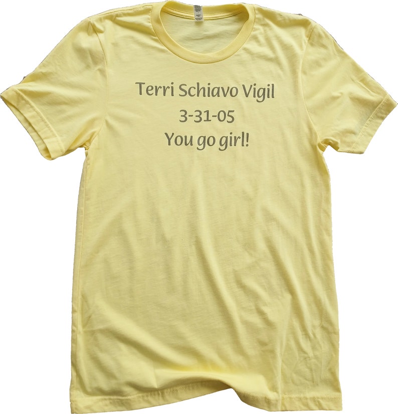 Terri Schiavo Vigil Short-Sleeve Unisex T-Shirt image 1