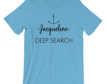 Deep Search Strikeout Jacqueline Short-Sleeve Unisex T-Shirt