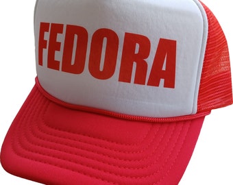 Fedora Trucker Hat