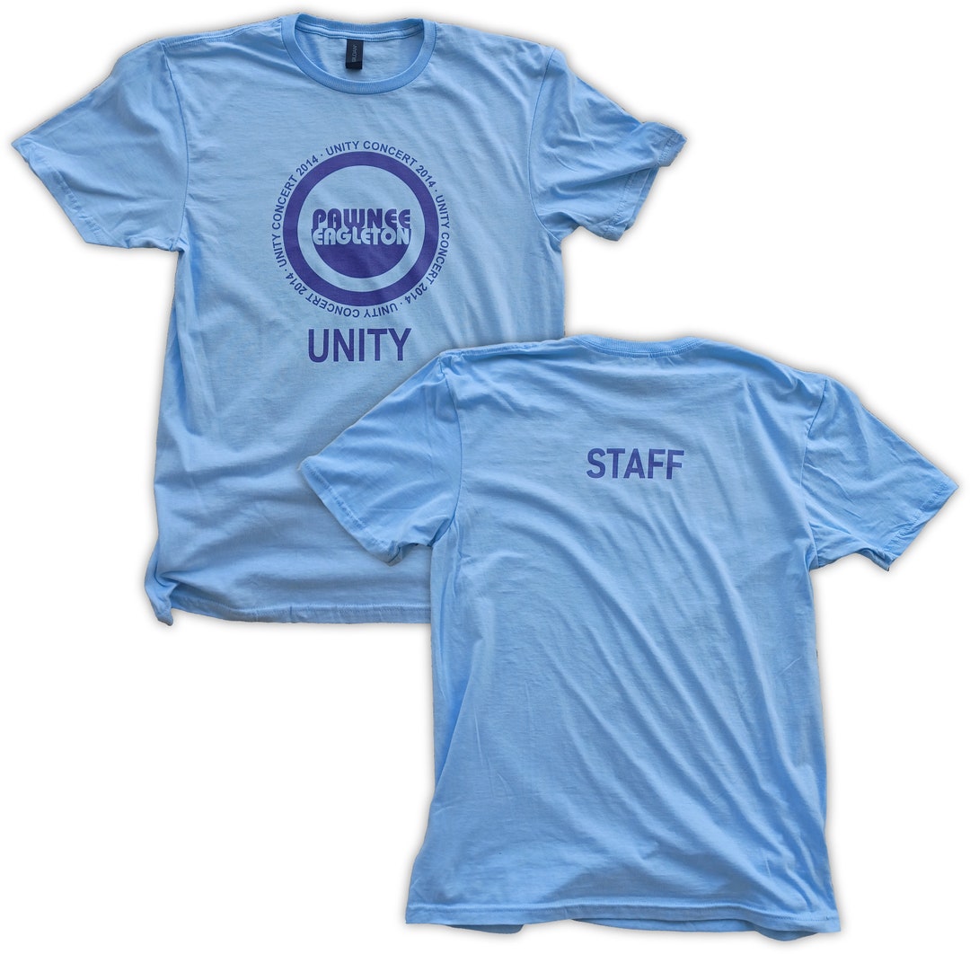 Pawnee Eagleton Unity Concert 2014 Shortsleeve Unisex Tshirt Etsy