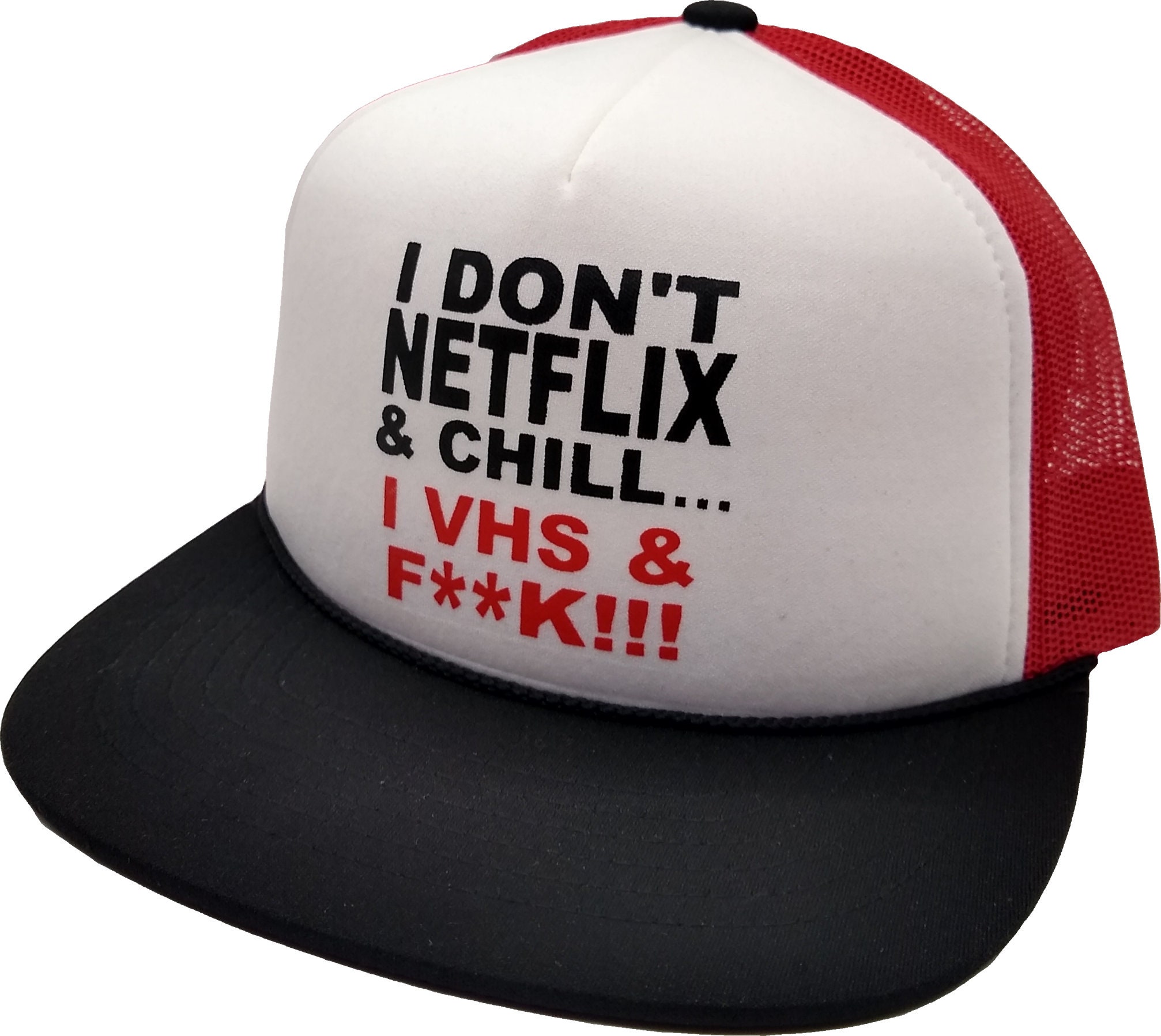 Chill I VHS and FK Trucker Hat - Etsy 