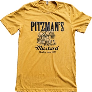 Pitzman's Mustard Short-Sleeve Unisex T-Shirt