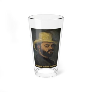 16oz What We Do in the Shadows One Human Alcohol Beer Please Pint Glass | Jackie Dayton | Laszlo Cravensworth | Christmas Gift