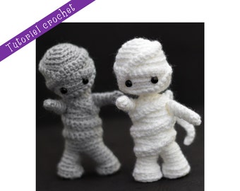 Tutoriel crochet : Mini Poupée Momie