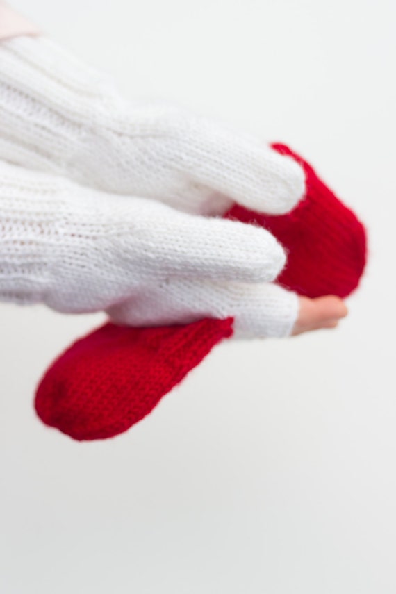 Patron Tricot Mitaine Moufles Enfant Etsy