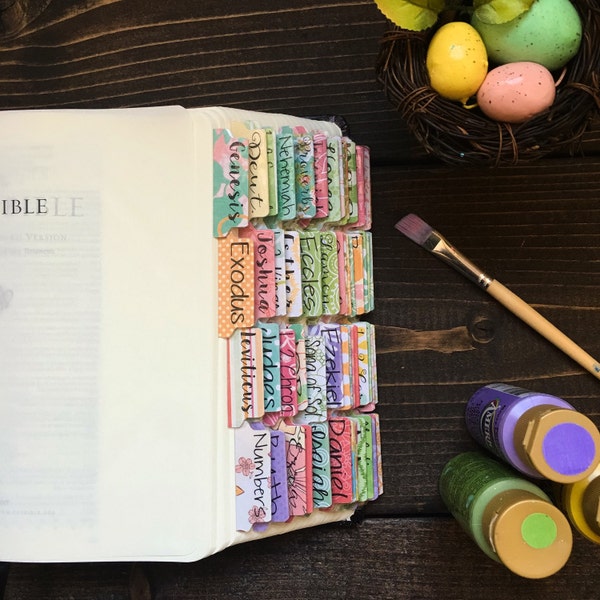 Bible Tabs w/Laminating Stickers