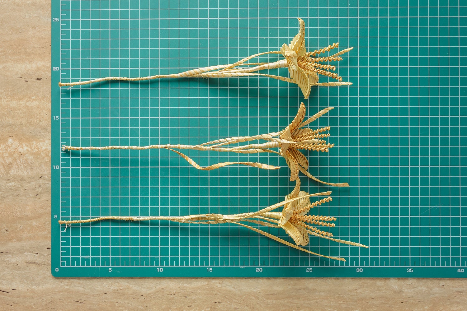 Flowers Made of Natural Straw Bouquet Straw Flowers Woven Etsy Australia