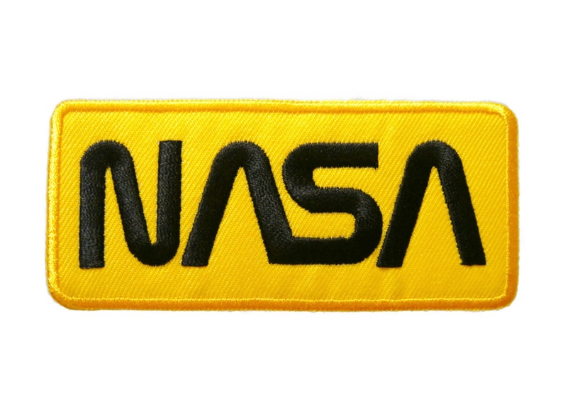 NASA Logo DIY Embroidered Applique Iron on Patch | Etsy