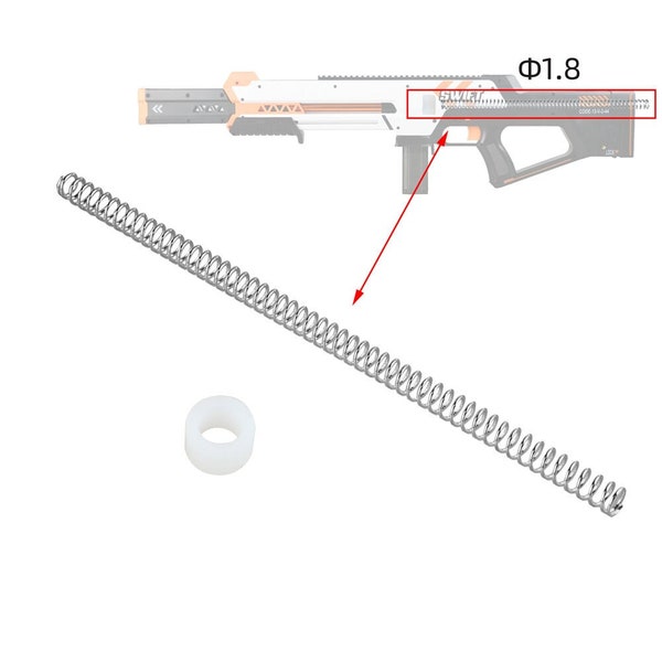 WORKER MOD 1.8 Ressort avec Crash Pad pour Swift Blaster