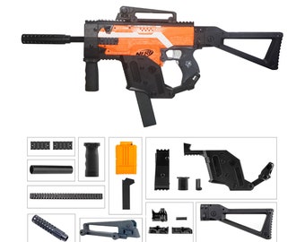 Worker Mod Kriss Vector DIY Kit Combo 12 Items Parts for Nerf N-Strike Elite Stryfe Blaster