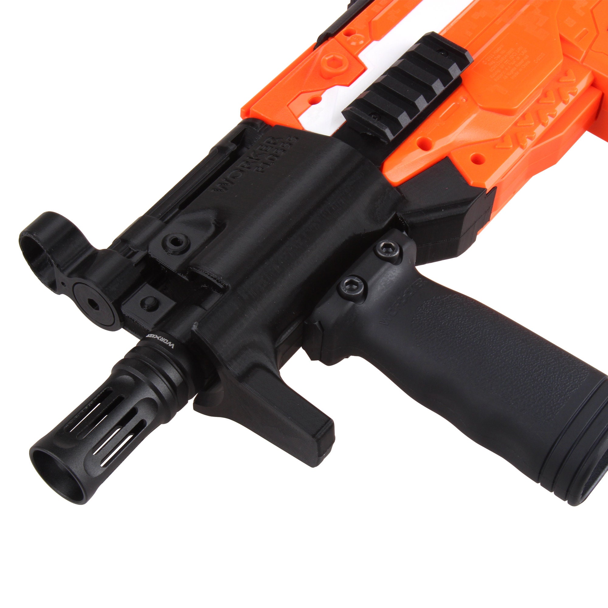 AK-47 Mod Kit for Nerf Stryfe, AK-47 Model Modification Toy for Outdoor  Play