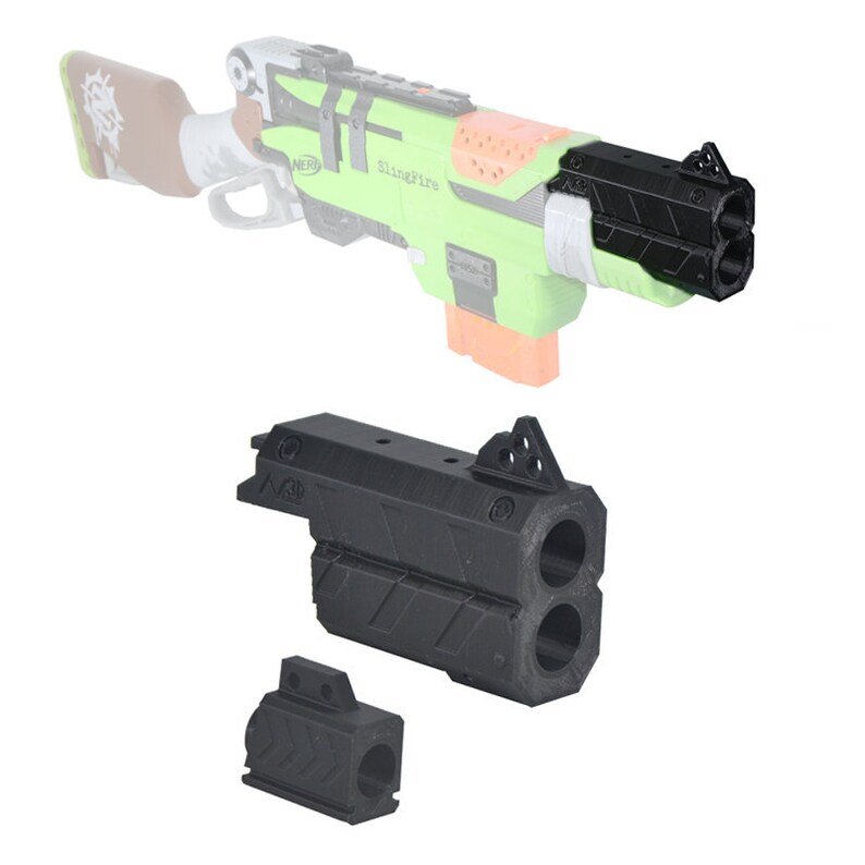 ML 3D Printing Reaper Front Barrel for Nerf Slingfire Modify Etsy