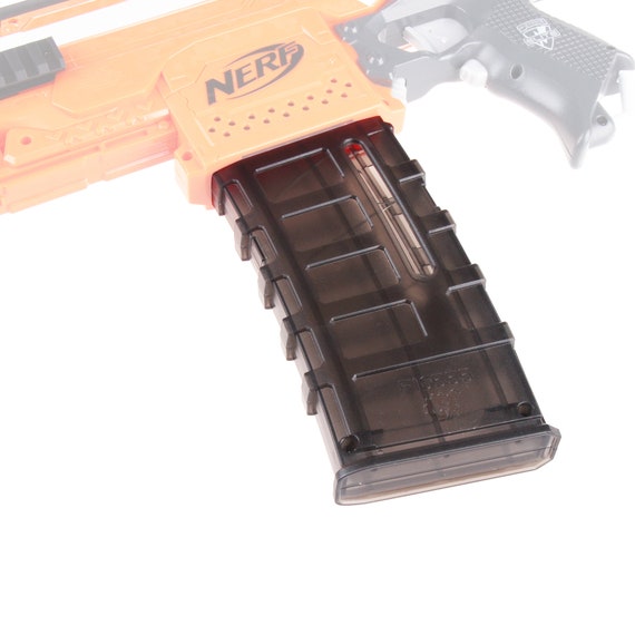 Worker Mod F10555 15-darts Magazine Clip for Nerf N-strike Elite Toy 