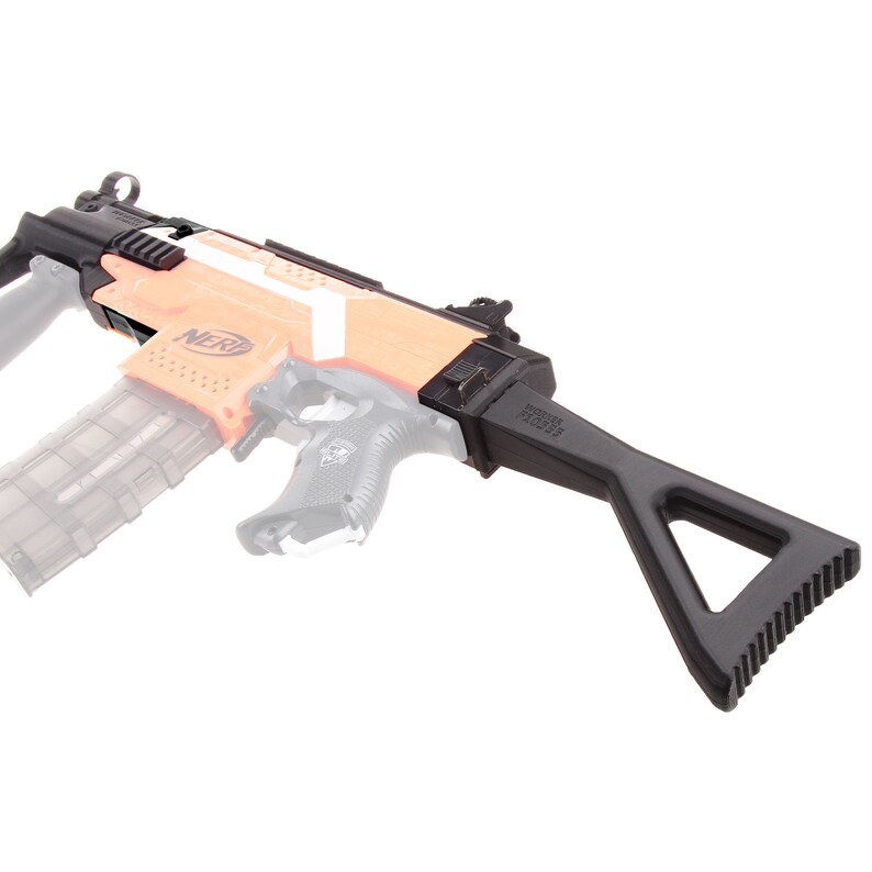Worker Mod F10555 for Nerf Stryfe DIY MP5-K Style Combo 9 Item Modify Toy