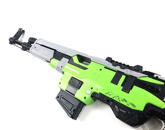 ML 3D Printing Front Extend Barrel Kit for Nerf Zombie Strike Slingfire  Blaster 