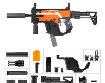 Worker Mod Kriss Vector C Imitation Kit Combo 11 Items for Nerf N-Strike Elite Stryfe Blaster