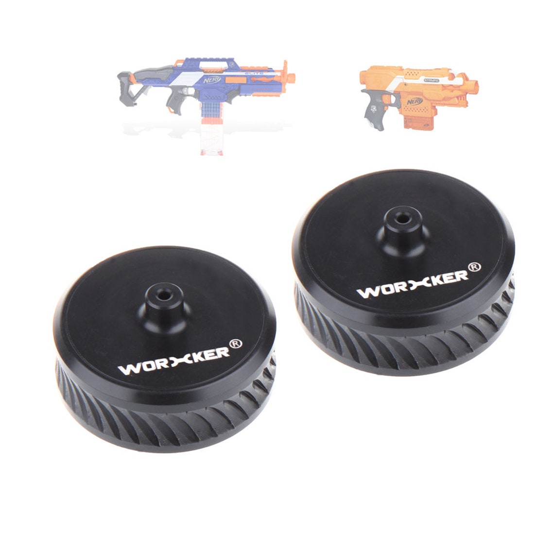 Worker Mod 2PCS High Power Diagonal Flywheels for Nerf Etsy