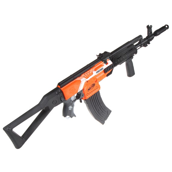 AK-47 Mod Kit for Nerf Stryfe, AK-47 Model Modification Toy for Outdoor  Play