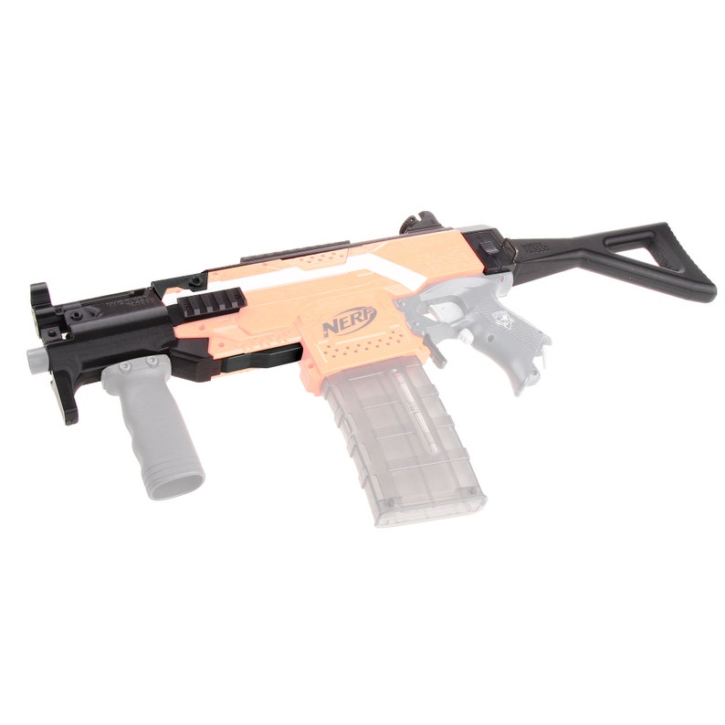 Worker Mod F10555 for Nerf Stryfe DIY MP5-K Style Combo 9 Item Modify Toy