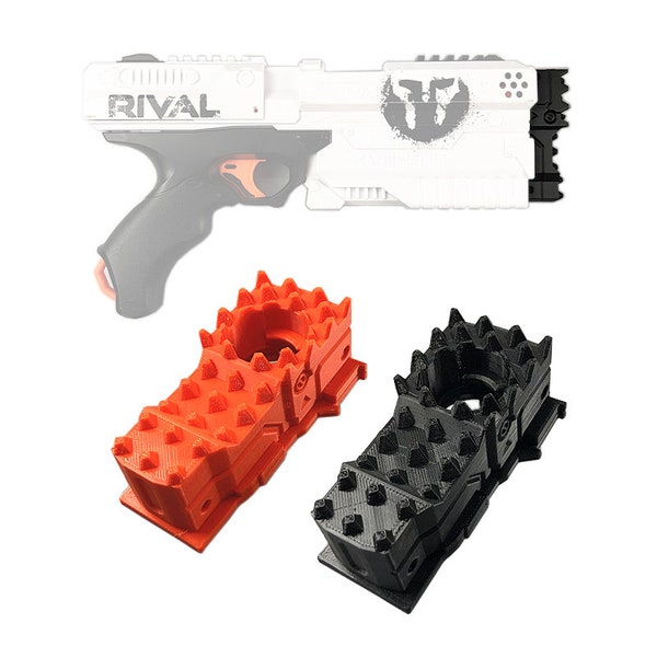 ML 3D Printing Extended Muzzle Brake C Style for Nerf Rival Kronos Modify Toy