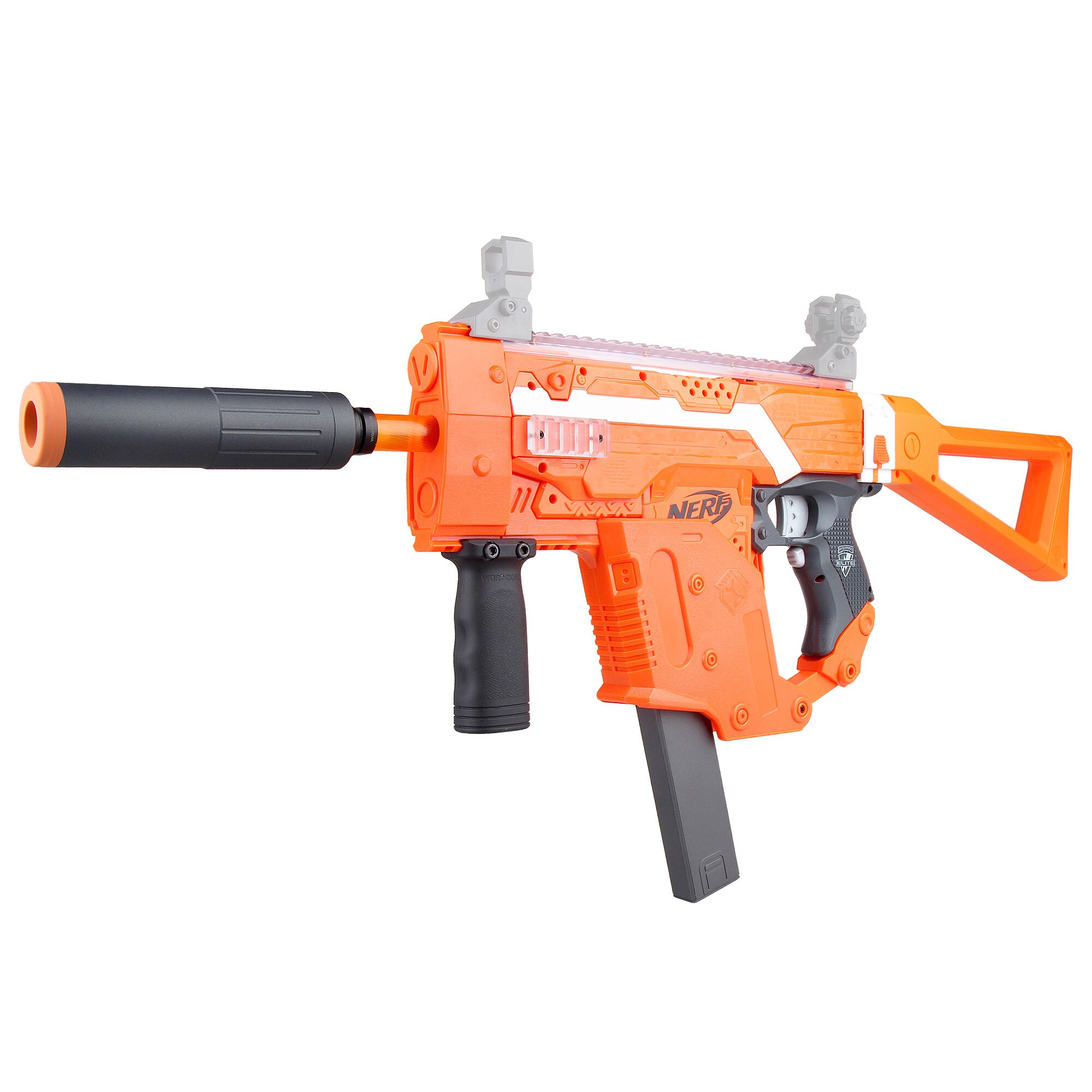 Disruptor de elite Nerf N-Strike 6 Blaster de Angola