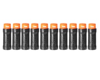 100PCS Azure Dragon Foam Darts Stefan Short Dart Half Length for Nerf Blaster Toy