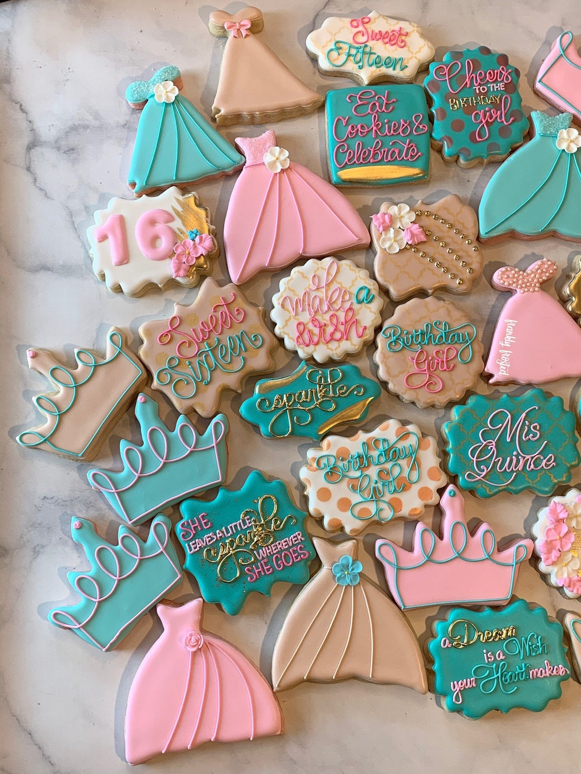 Quinceanera Cookies Etsy