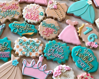 Quinceanera Cookies