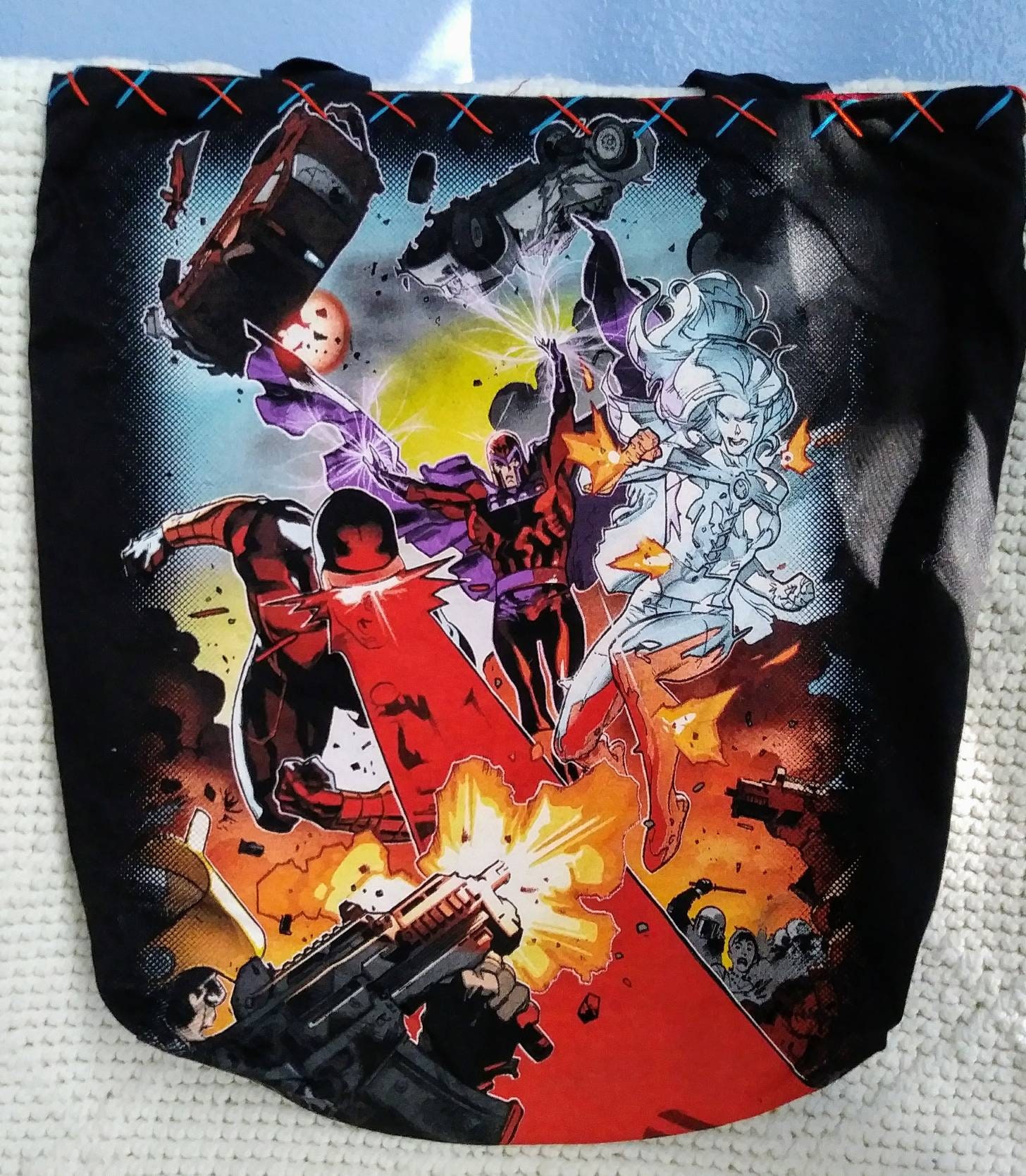 marvel comics bag