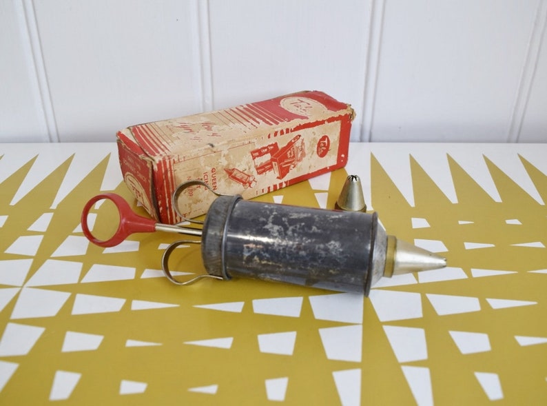 Vintage Tala Queen Icing Syringe. Cake Decorating. Retro Etsy