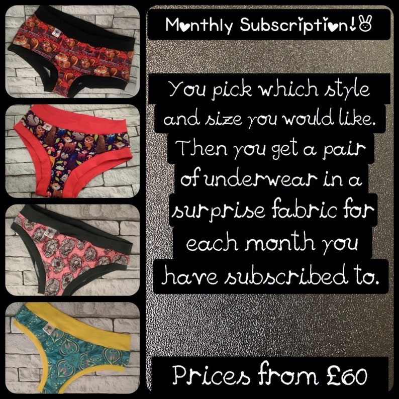 Monthly Scrundies 6 Month Subscription image 1