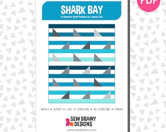 Shark Bay Quilt Pattern (PDF)