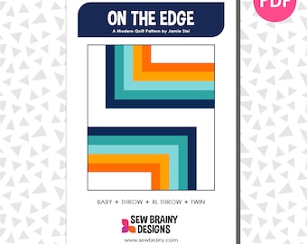 On the Edge Quilt Pattern (PDF)